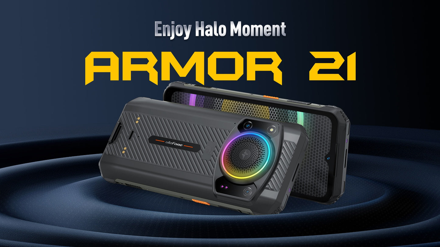 Ulefone Armor 21 8GB RAM 256GB Armazenamento Android 13 + Brinde