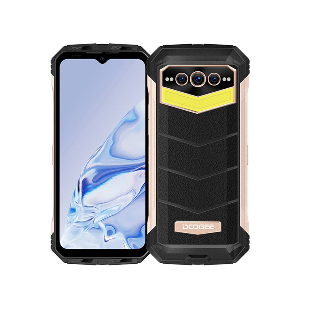 Celular Doogee S100 Pro Processador Octa Core 12GBRam + 256GB Armazenamento Câmera 108MP Bateria 22000mAh