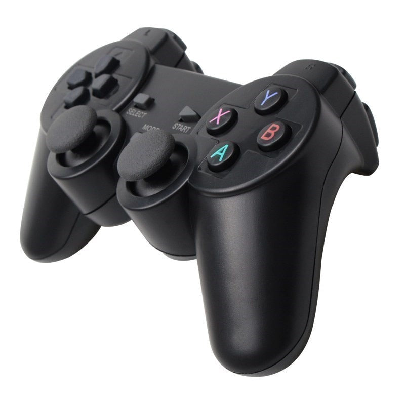 2 PCS 2.4Ghz Controlador Sem Fio Joystick Gamepad Para PS3/Android Telefone/TV Box