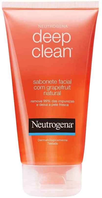 Deep Clean Grapefruit Facial Soap, Neutrogena