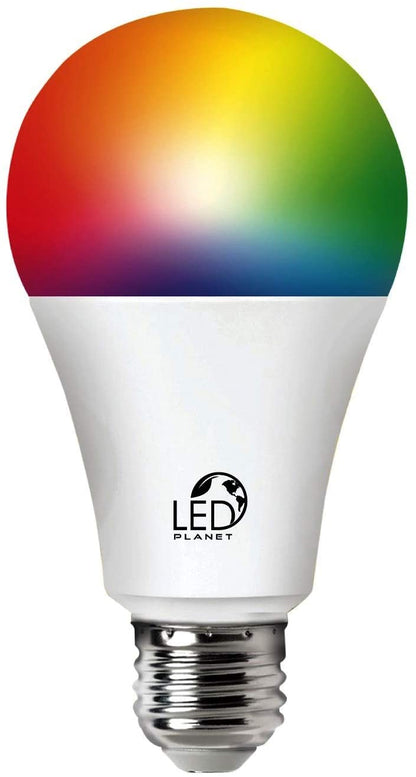 LED lamp colors Smart Wi-Fi Smart Compatible with Alexa