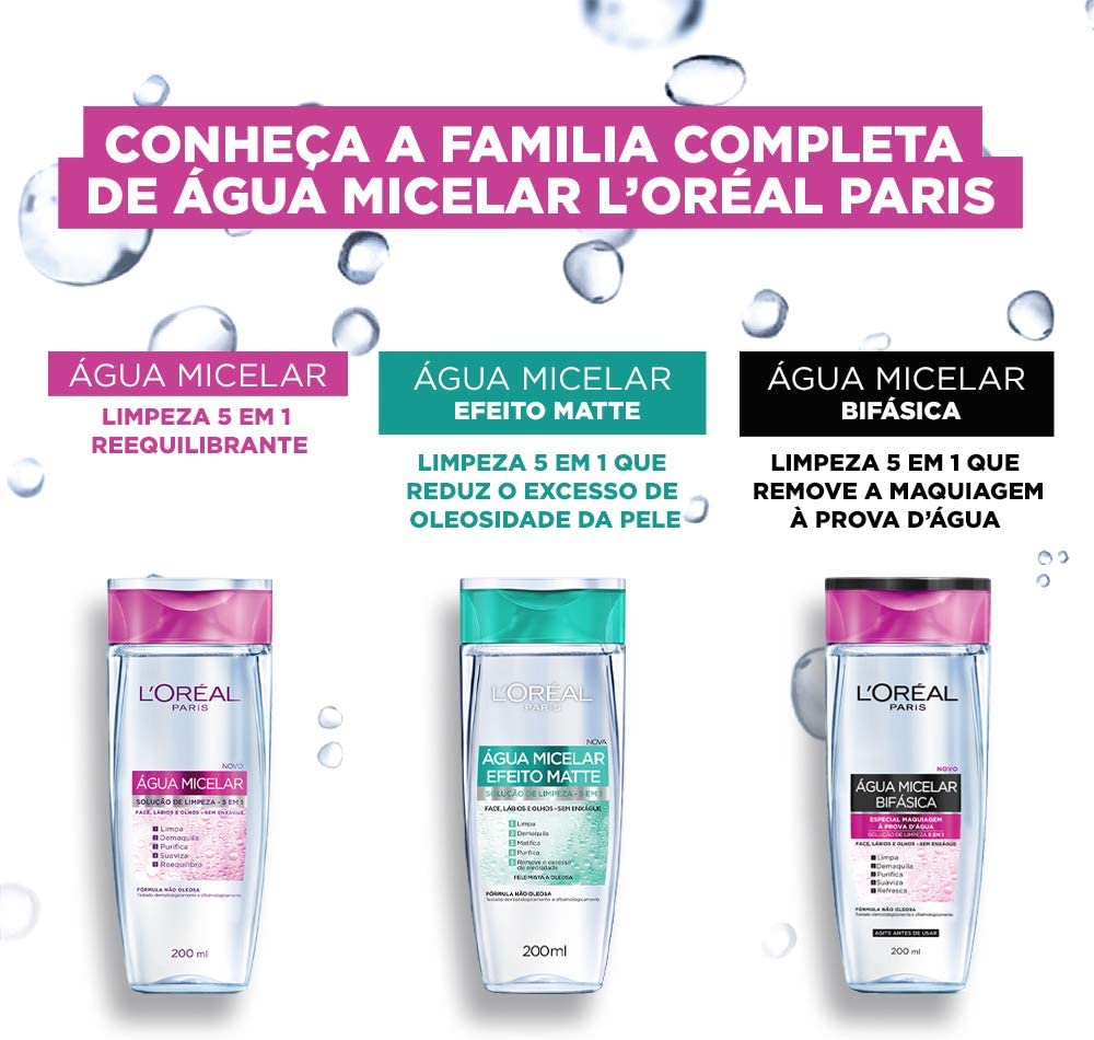 Água Micelar 5 Em 1 L'Oréal Paris