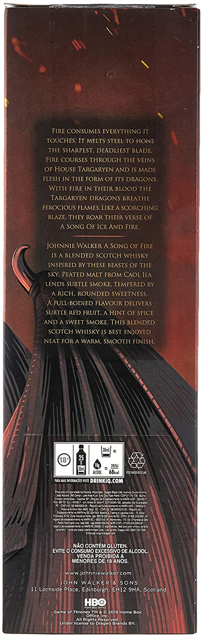 Johnnie Walker Whiskey Song Of Fire, 750ml