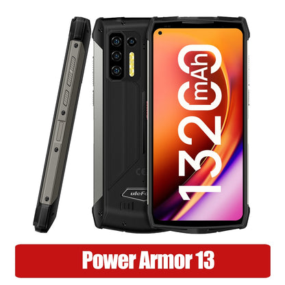 Ulefone Power Armor 13 13200mAh 8GB+256GB Brinde Capa e Carregador sem fio