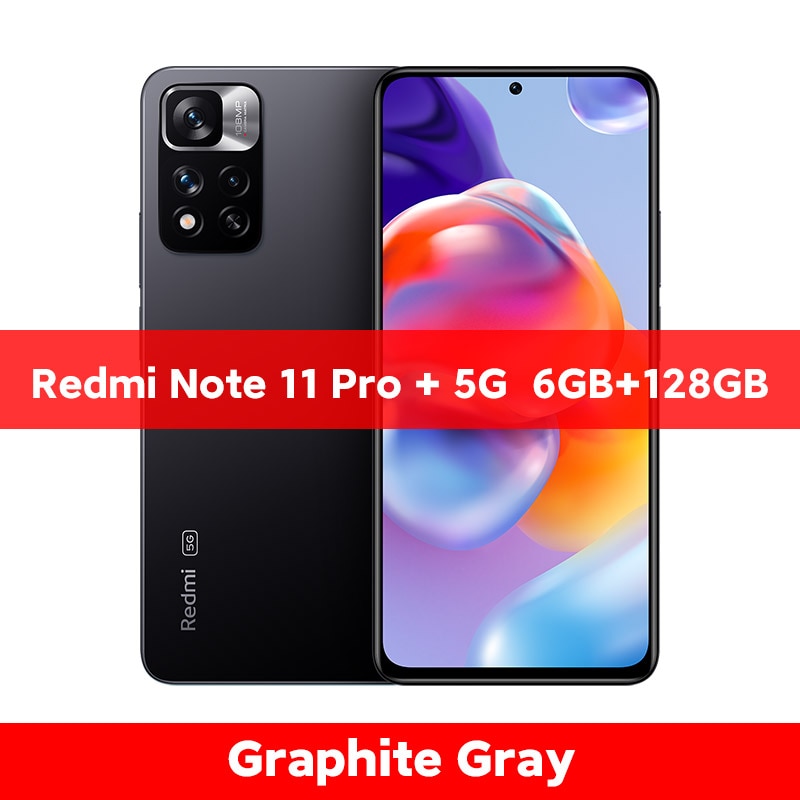 Smartphone Xiaomi Redmi Note 11 Pro+ 5G 128GB Versão Global