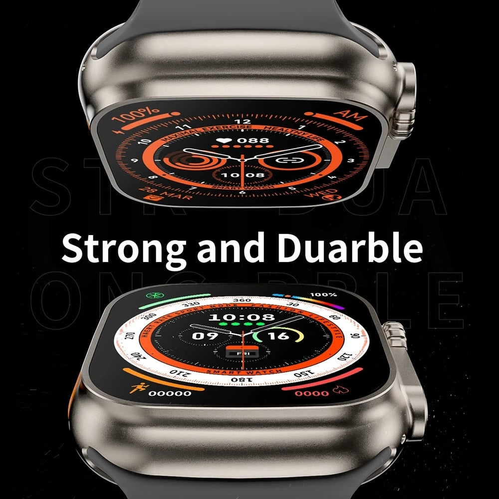 Smart Watch Ultra Series 8 para Apple(IOS) + 3 Pulseiras diferentes