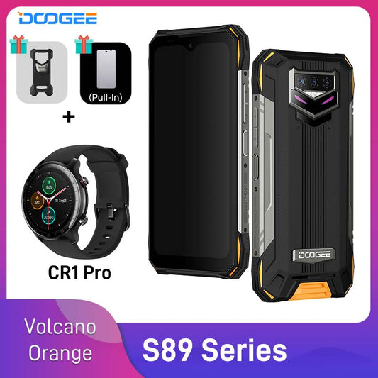 SmartPhone DOOGEE S89 Pro Series 8/256GB Fast Charging 12000mAh Android 12 + Brinde