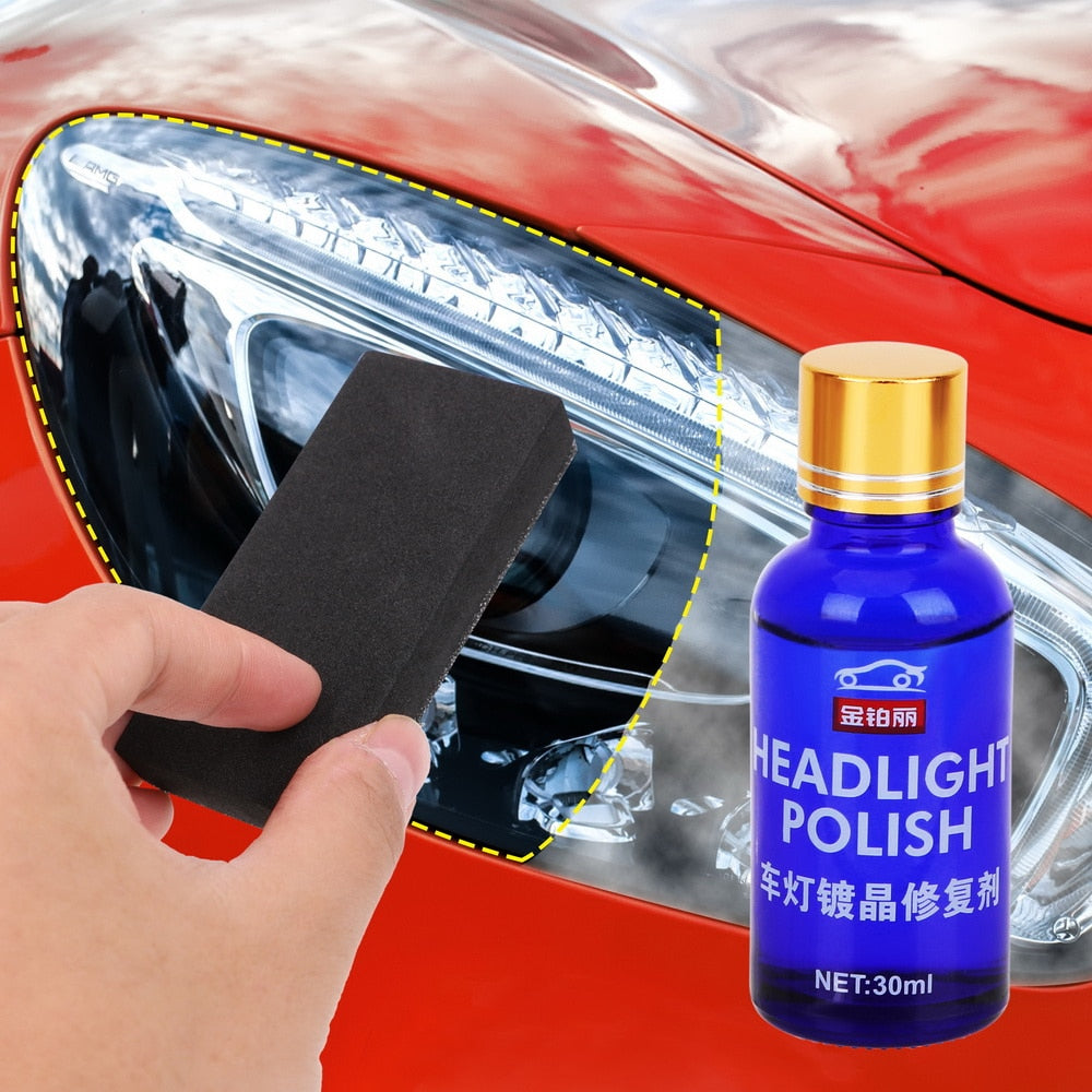 Anti-scratch headlight repair solution