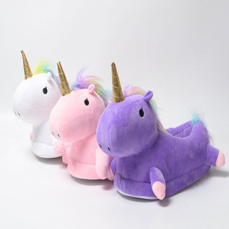 Winter unicorn slippers launch 2019