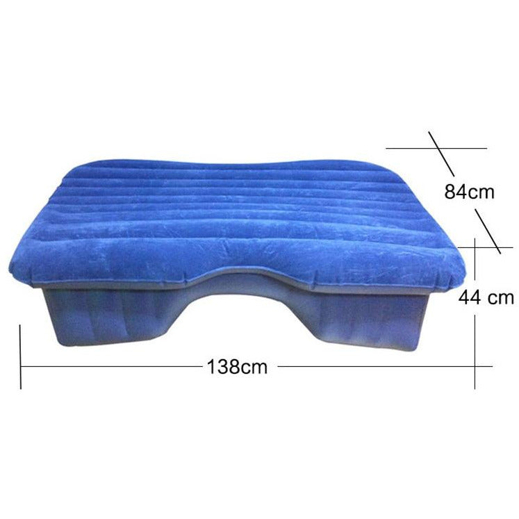Inflatable mattress for car seat