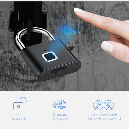 Smart padlock with digital unlock