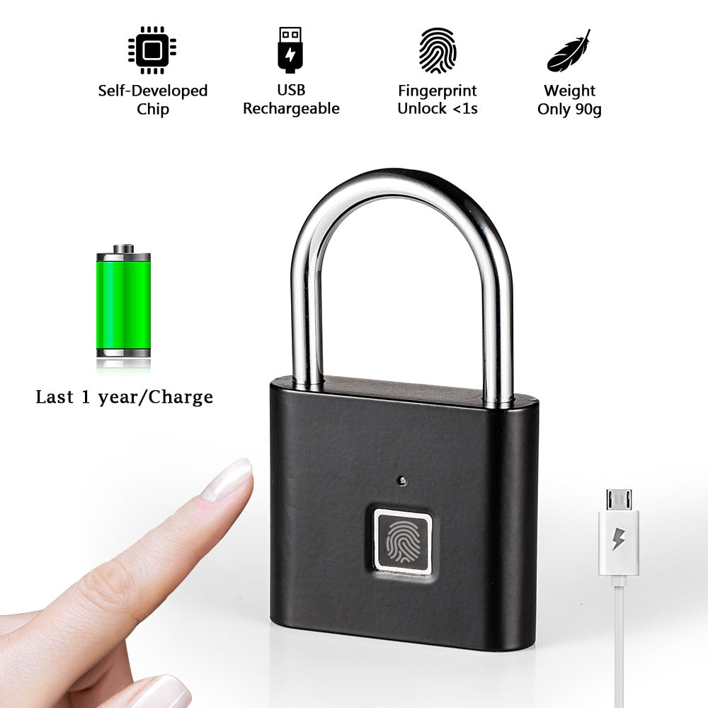 Smart padlock with digital unlock