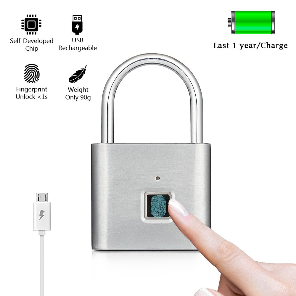 Smart padlock with digital unlock