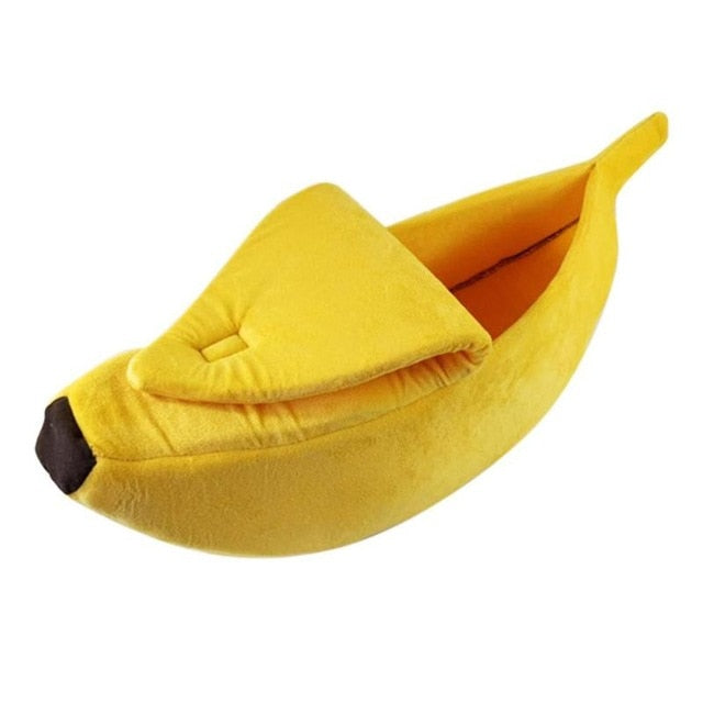 Cama portátil para Pet formato Banana