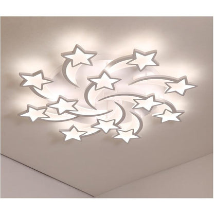 Luminária LED com design elegante Estrela Cadente