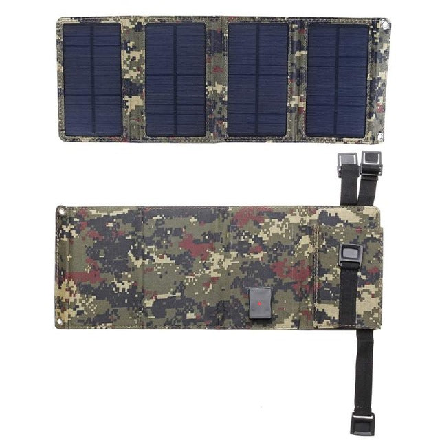 20W Portable Solar Panel USB Charger