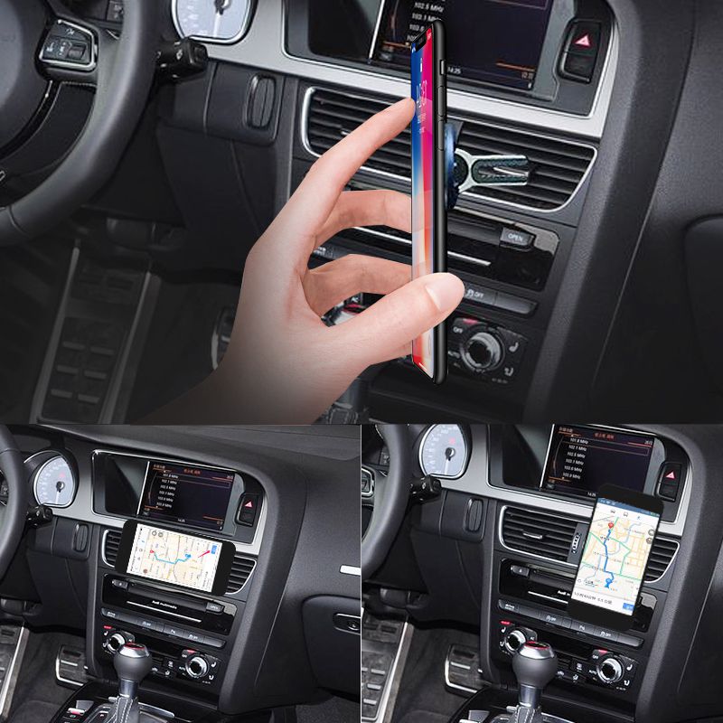 Magnetic 2 in 1 Car Cell Phone Holder