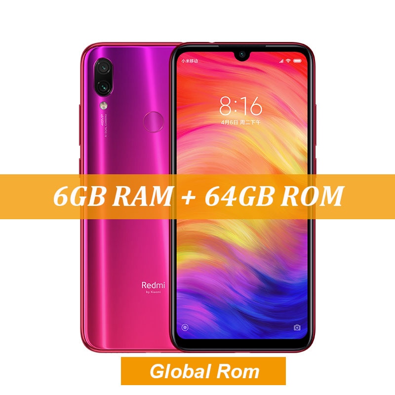 Xiaomi Redmi Note 7 4GB 64GB Storage RAM