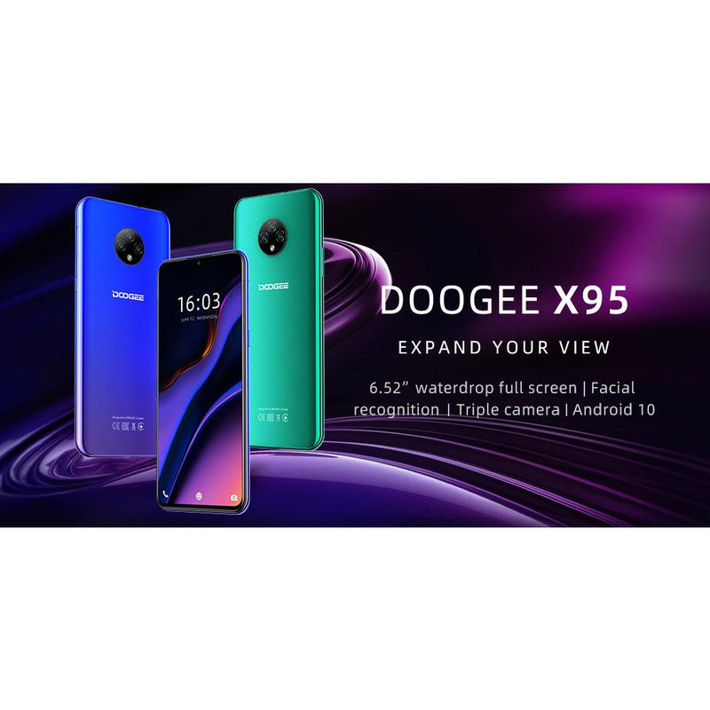 Smartphone DOOGEE X95 (2 GB - 16 GB - Azul)