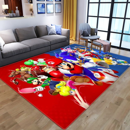 Super Mario rugs various styles