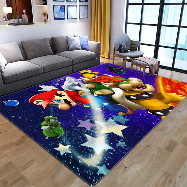 Super Mario rugs various styles