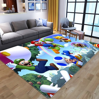 Super Mario rugs various styles