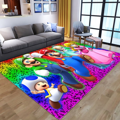 Super Mario rugs various styles