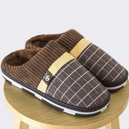 Pantufa masculina antiderrapante de borracha macia e resistente