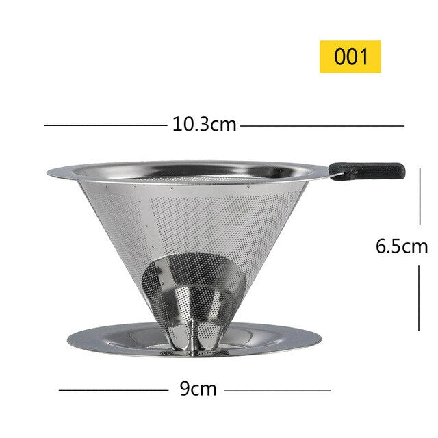Double Stainless Steel Coffee Filter