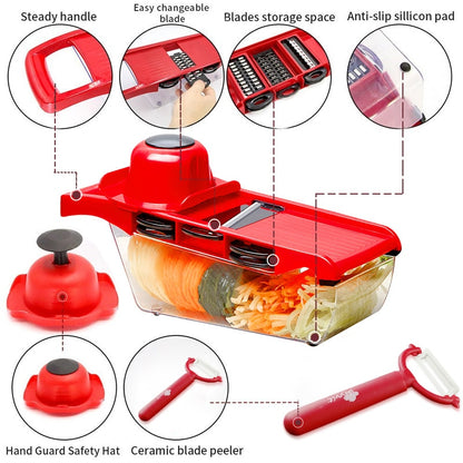 6-in-1 practical vegetable cutter