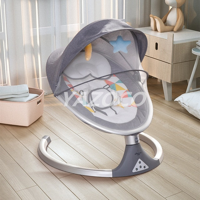 Bebê conforto elétrico com controle remoto  e bluetooth music