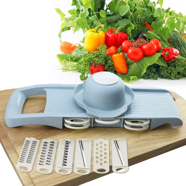 6-in-1 practical vegetable cutter