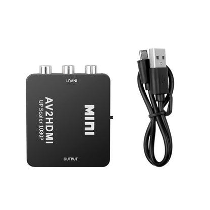 Mini HDMI to RCA AV 1080P converter