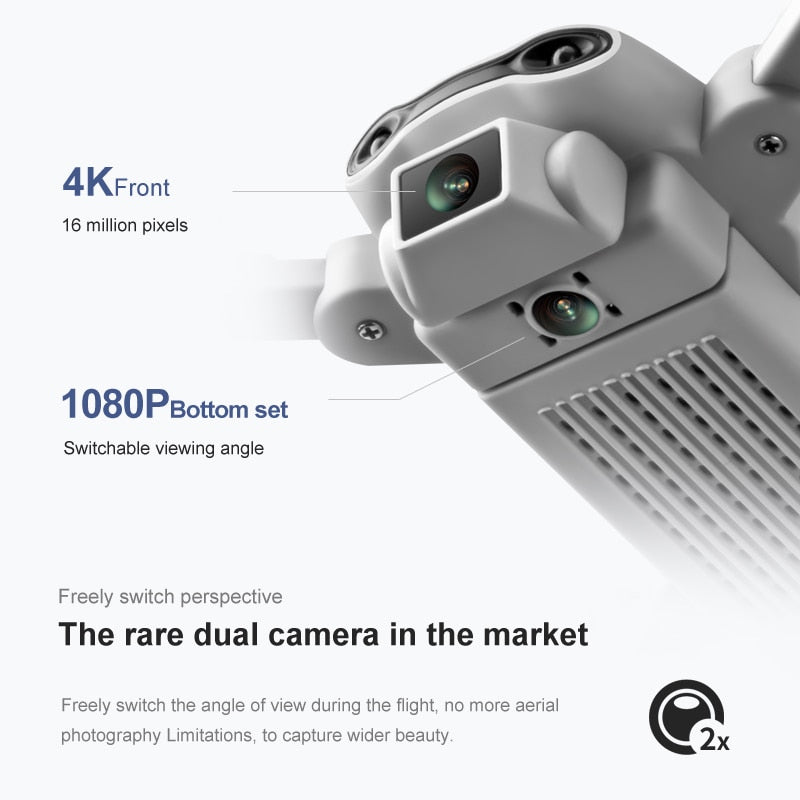 Drone V9 Mini dual câmera 4k