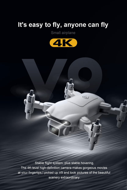 Drone V9 Mini dual câmera 4k