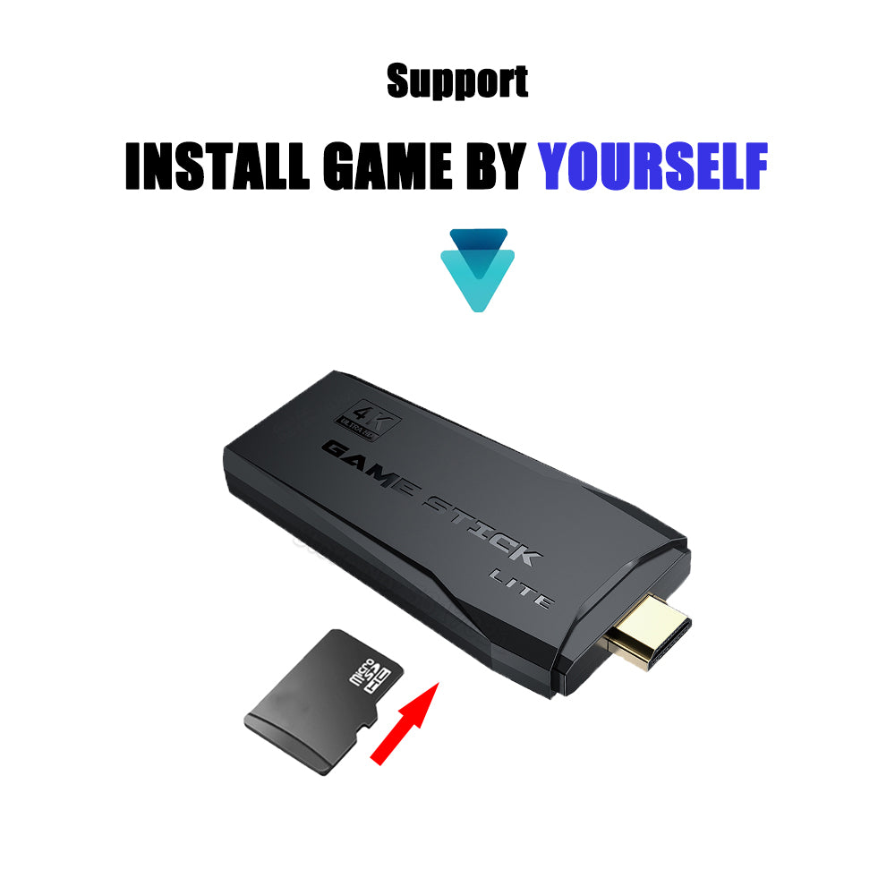 Console de jogos Plug and Play 16G, Consoles de jogos PS1 retrô sem fio 4K  HD Mini TV Game Stick integrado 10888 Classic Games Support PS1 PSP N64 FC  Atari Etc 9