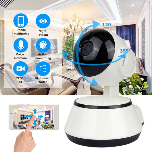 Security camera nanny electronics with wifi