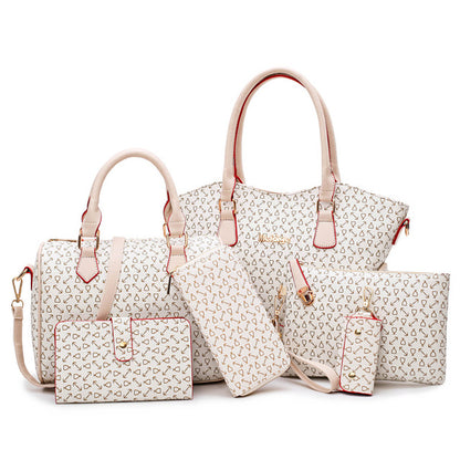 Kit 6 conjunto Bolsas em Couro