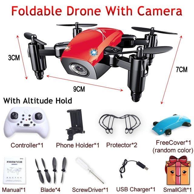 drone s9 vermelho store uau